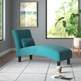 Hurdsfield Channel-Tufted Chaise Lounge