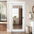 White Primed Solid Core 1-Panel Mirror Core Panel Door-111172161