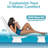 Gosports Coast Modern In Pool Lounge Chair - Waterproof & Weighted Chaise Lounger - Outdoor Furniture For Patio Or In Baja Shelf