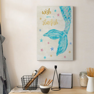 " Mermaid Wish " Painting Print