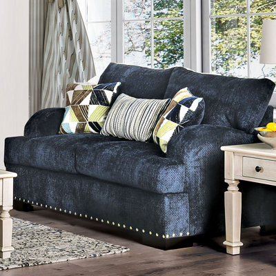 Hairston 66" Chenille Recessed Arm Loveseat