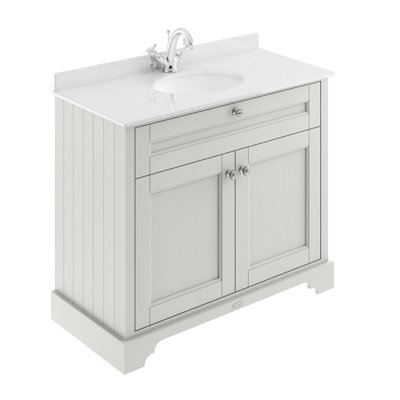 Old London 1000mm Free-standing Single Vanity Unit