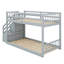 Floor Bunk Bed With Storage-1278763259