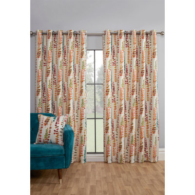 Ceara Semi Sheer Curtain Pair