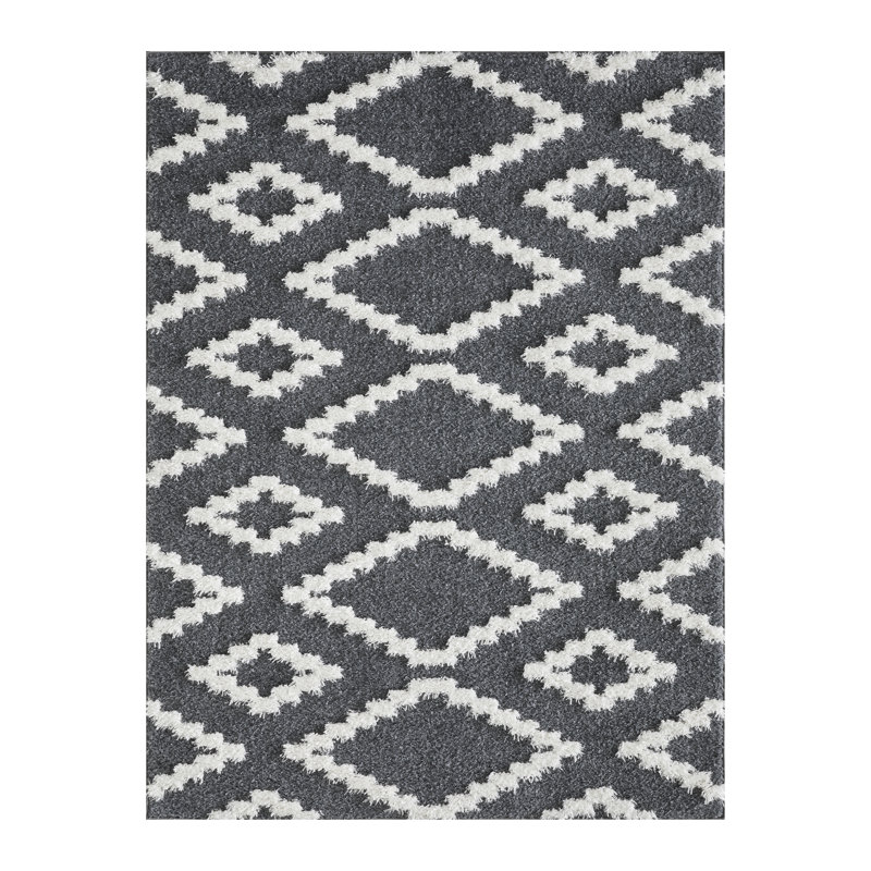 Isika Performance Geometric Indoor Rug, Rectangle 2' x 3'