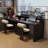 Black Rectangular Solid Wood  desk-2141044603