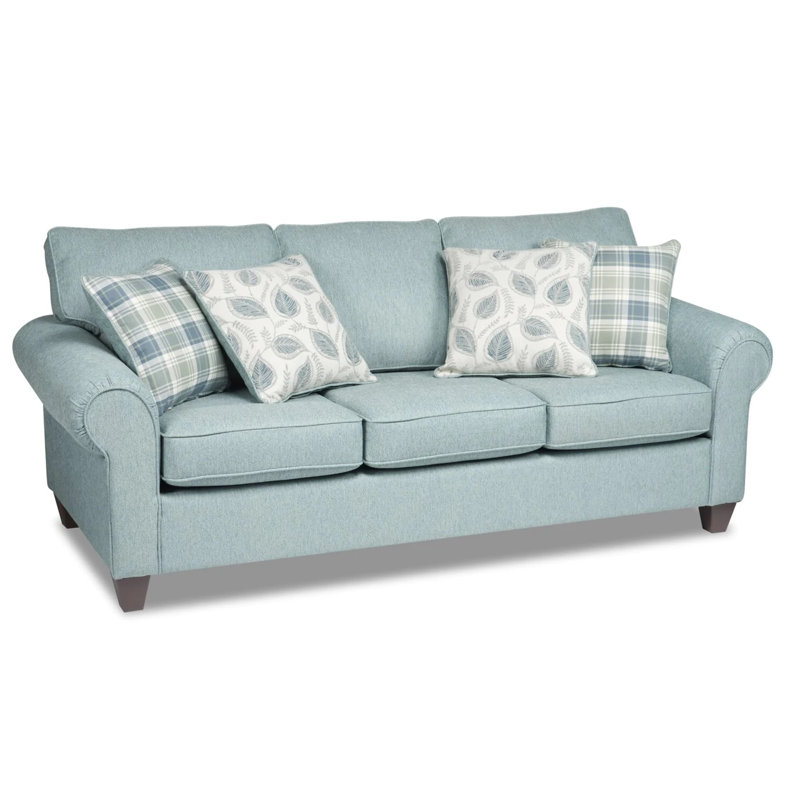 Upholstered 88'' Sofa, Marine Polyester