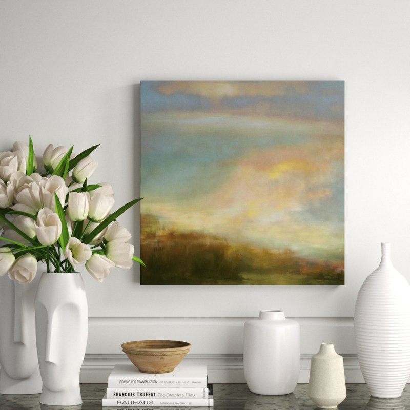 Taiga II Print by Tania Bello, 24" H x 24" W x 1.5" D, Glass Coat