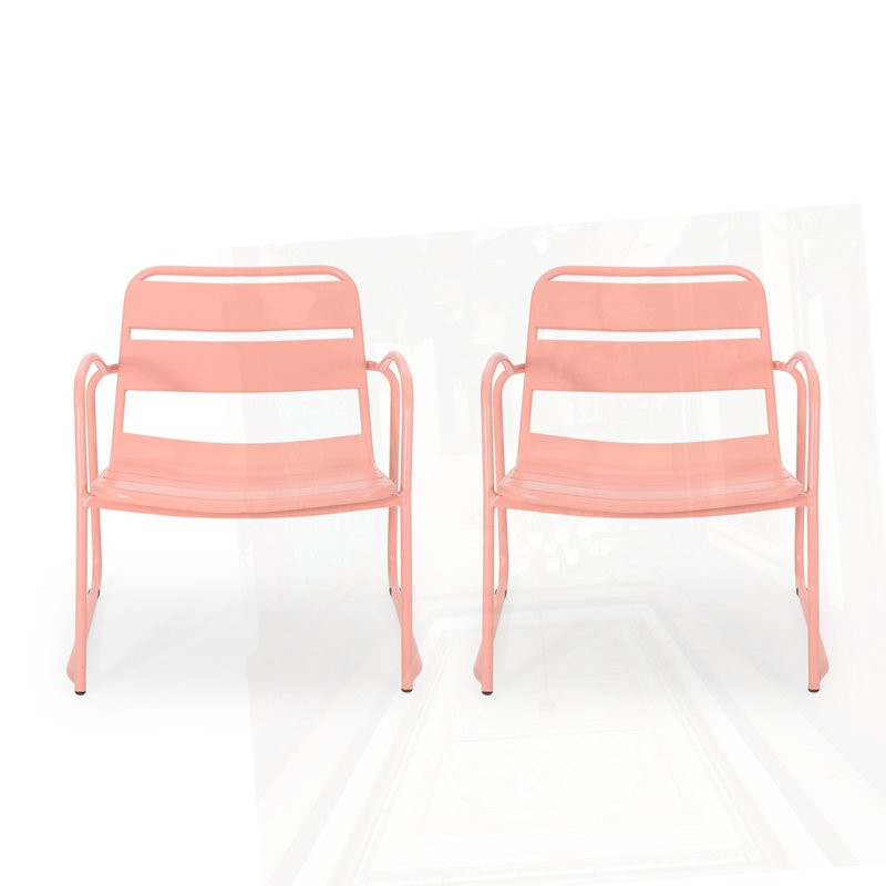 Chaise d'extérieur en fer
