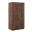 Armoire en bois avec tablettes intérieures