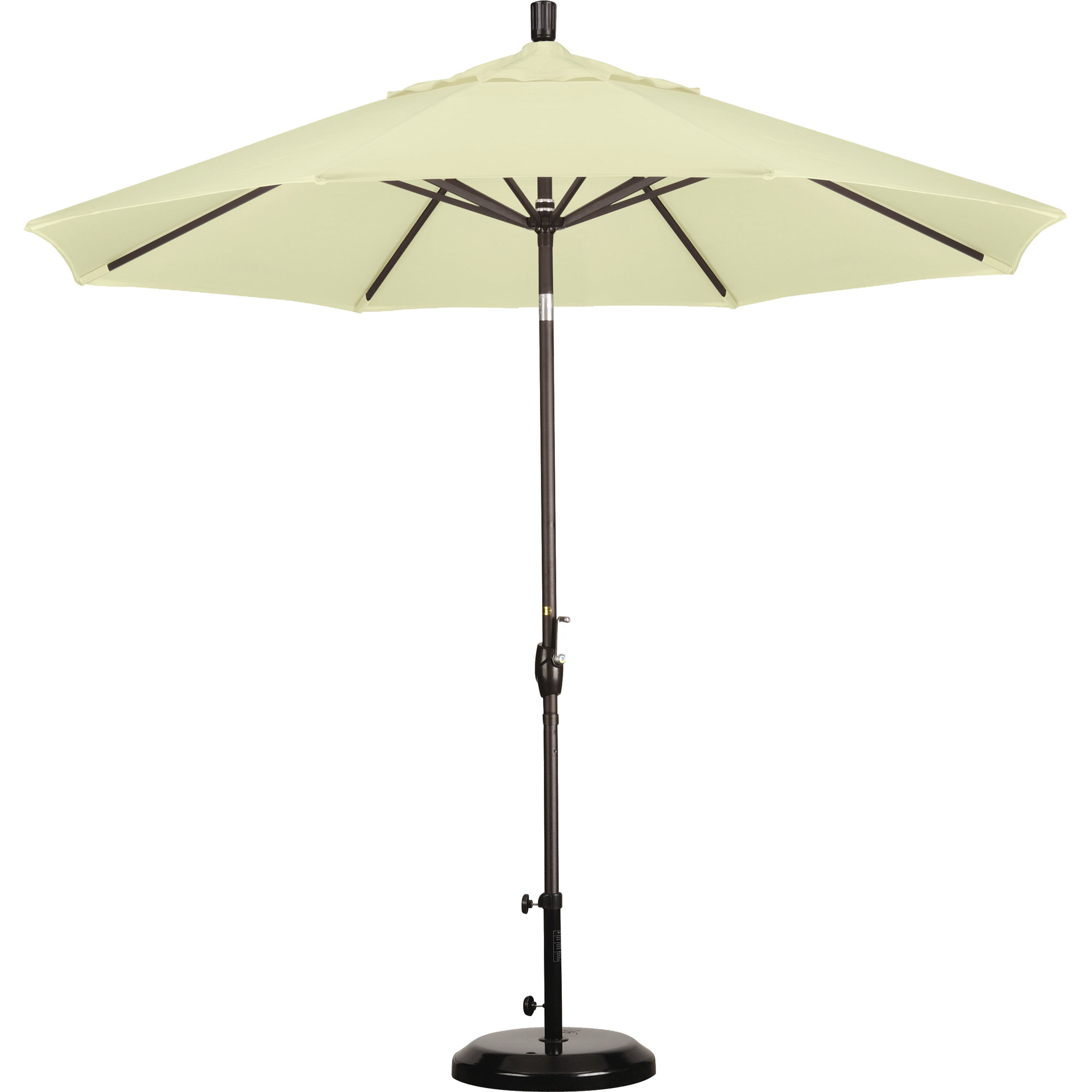 Iuka 108'' Outdoor Umbrella, Canvas Canvas Sunbrella® Canvas