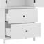 Armoire de rangement pour salle de bain avec 2 portes et tiroirs - Tablette réglable-113672835