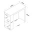 Table de cuisine avec 3 tablettes