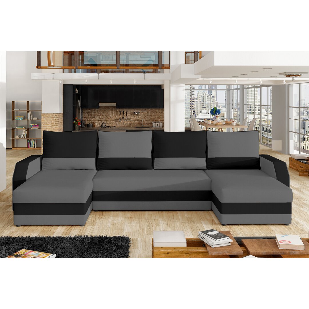 Ecksofa Asbed mit Bettfunktion