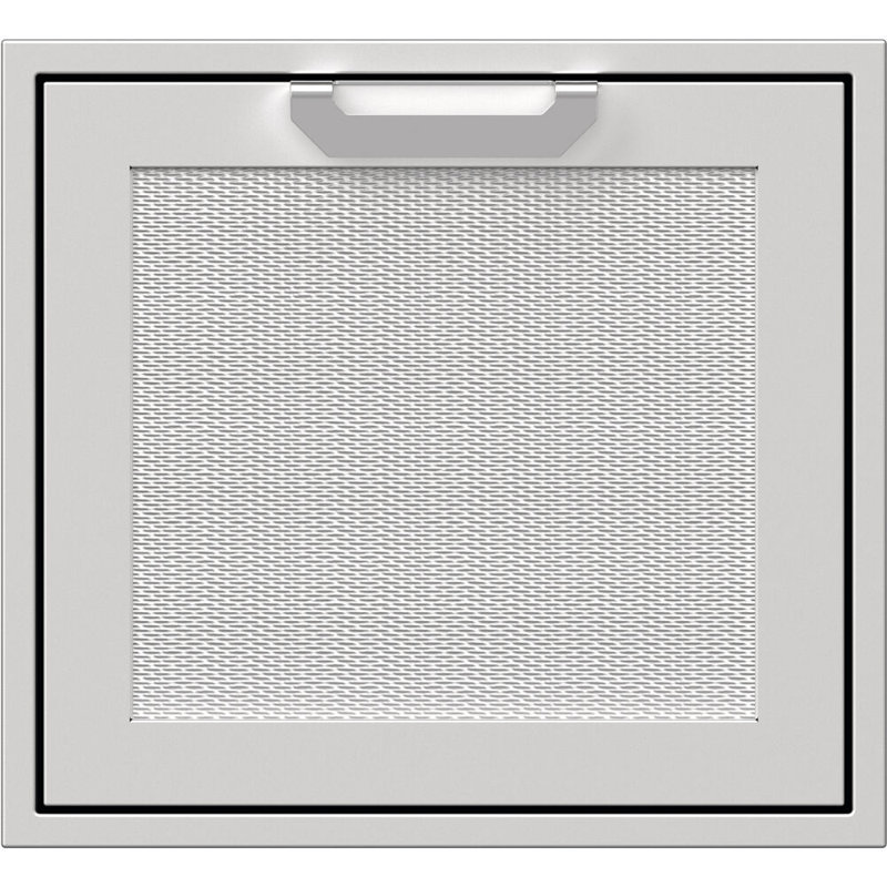 24" Right Swing Recessed Marquise Accented Pane Access Door