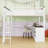 Queen Loft Bed With Desk, Shelves, Storage Box And USB Charging Station