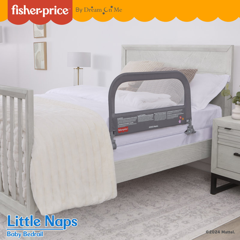 Barrière de lit Fisher Price, Gris