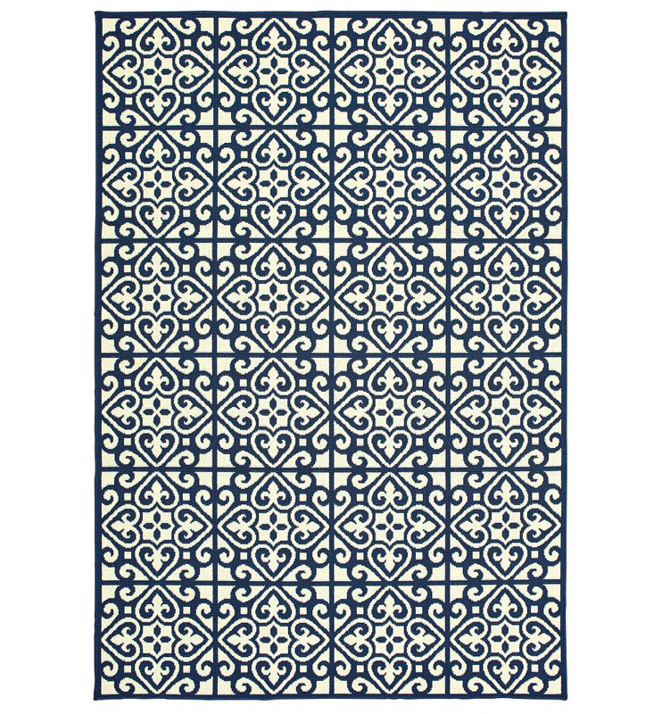 Tapis intérieur / extérieur Manosque, Rectangle 3 pi 7 po x 5 pi 6 po