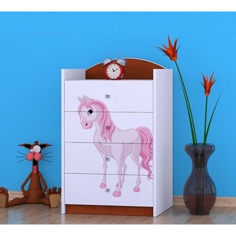 Noles 4 Drawer Chest, Brown