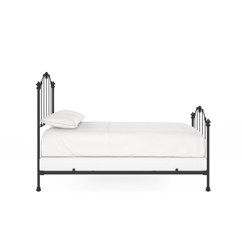 171 Country French Bed | Complete Standard, Full, Gunmetal