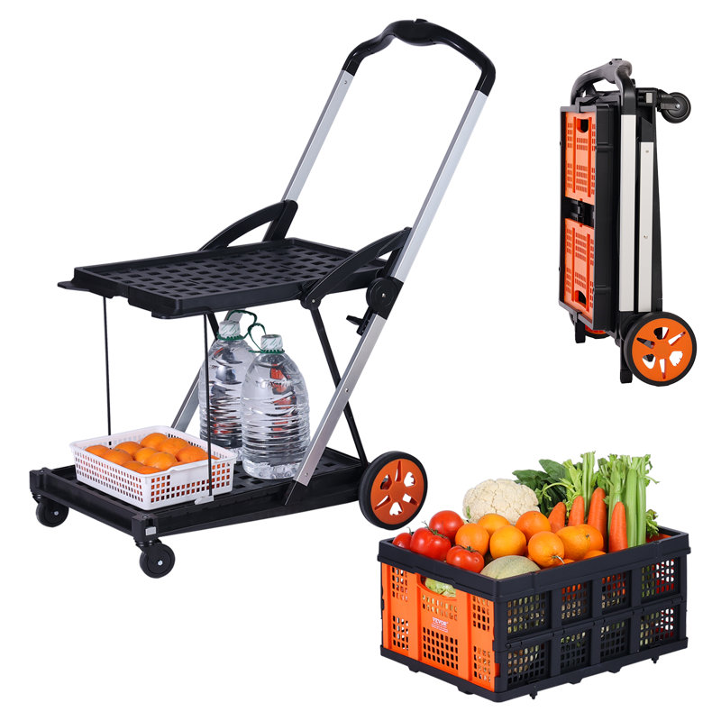 Chariot pliant multi-usage fonctionnel, 198 lb