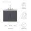Meuble-lavabo 24 po Vitality de Modway-1408228232-1408228237