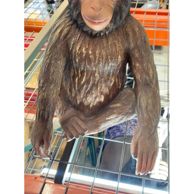 Statue monkey Hunky Chimpanzee