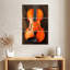 Abarca, violon sur table en bois-108635687