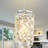 Nesrine Crystal Chandelier Modern Metal Luxury Pendant Light Fixture-641788510
