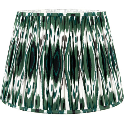 Pleated Cotton Cylinder Shade