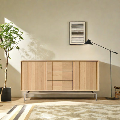 Armoire d'appoint moderne, simple et généreuse
