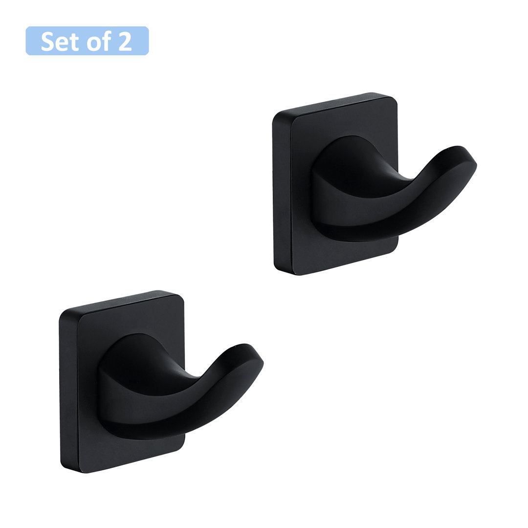 Wall Mounted Towel Hook Rustproof Coat Hook (Set of 2) maiguoone 