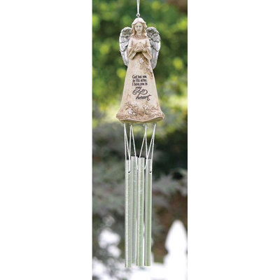 Metheny Windchime Angel In My Heart 16in