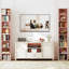Narrow Design Storage,8-layer Thin High Bookcase With Open Adjustable Shelves,cube Display Rack-1166690690