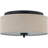Blueprint Collection Fabric Flush Mount