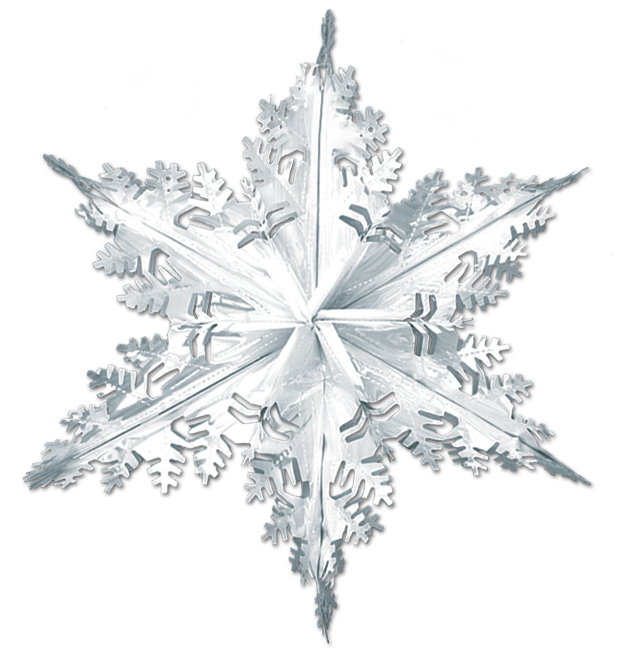 The Holiday Aisle® Winter/Christmas Metallic Winter Snowflake & Reviews ...