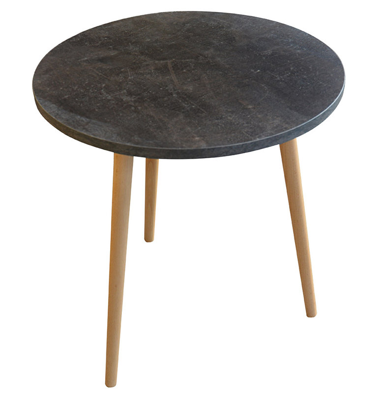 Beton Four Leg Coffee Table, Graphite