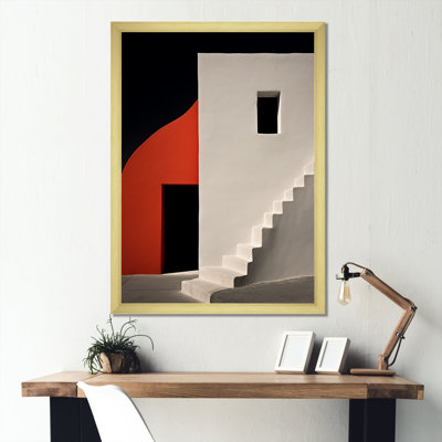 Décoration murale minimaliste paysage industriel II - Bâtiments et paysages urbains