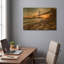 «Sunset from the Island 2» par Bruce Getty, art mural en métal doré, 24 po x 16 po-133653081