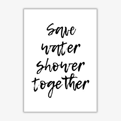 Shower Together - Print