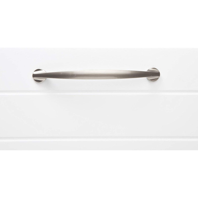 Wood Food Storage Container, White