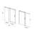 Frameless Soft-Closing Single Sliding Shower Door