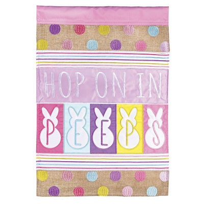 Flag Hop On In Peeps 13x18