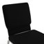 Chaise d'église empilable en tissu 18,5 po Rayleigh-510659388