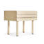 Lap 1 - Drawer Solid Wood Nightstand-12837227