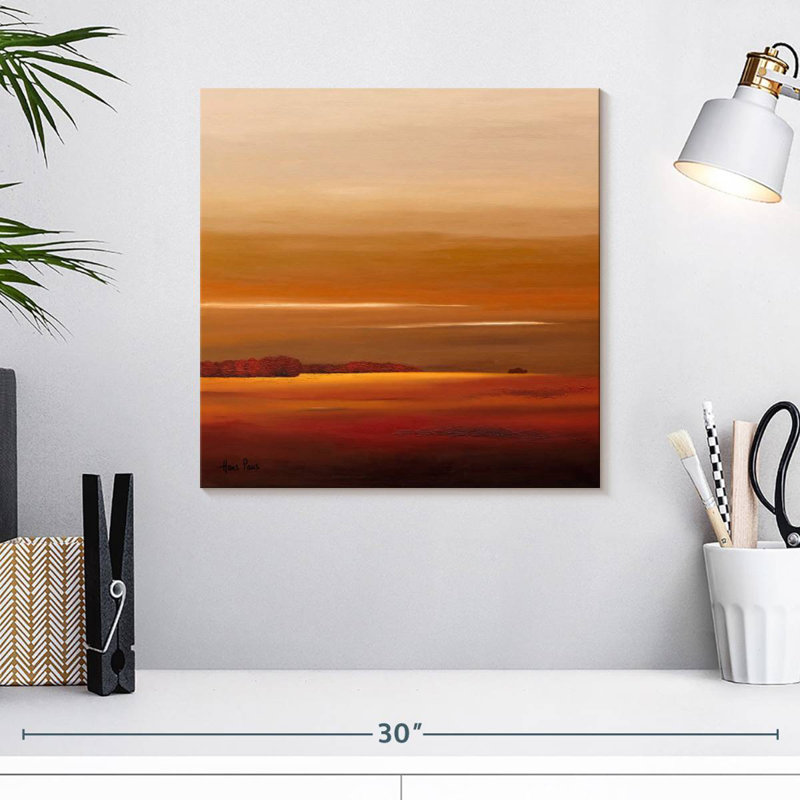 Alvord Sundown I, 16" H x 16" W