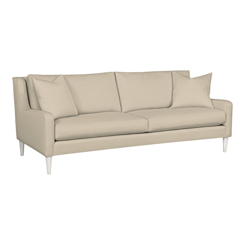 Josie Two Seat Sofa, Casa Blanca, Tuck Linen Polyester Blend