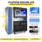 VEVOR 132 lb. Daily Production Cube Clear Ice Freestanding Ice Maker