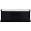 Banc de rangement avec 2 tiroirs et 2 armoires, banc à chaussures avec coussin amovible, banc d'entrée-640437254