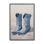 «Cowboy Essentials» en bleu avec imprimé I